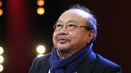 Le réalisateur cambodgien Rithy Panh, ici en février 2020 à la Berlinale où il était récompensé pour son film "Irradiés". (ABDULHAMID HOSBAS / ANADOLU AGENCY / AFP)