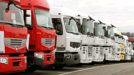 &nbsp; (90% des 30 millions de camions en circulation sont concernés par cette entente illicite © MaxPPP)