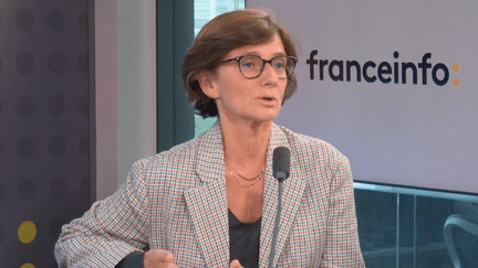 La ministre déléguée chargée de l'Organisation territoriale et des Professions de santé, Agnes Firmin Le Bodo. (FRANCEINFO)