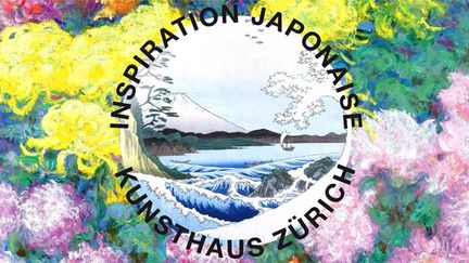 "Inspiration japonaise" : l'affiche de l'exposition au Kunsthaus de Zürich.
 (Droits réservés)