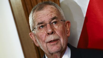 Le président de l'Autriche,&nbsp;Alexander Van der Bellen, lors d'un déplacement à Cracovie (Pologne), le 28 janvier 2020. (BEATA ZAWRZEL / NURPHOTO)