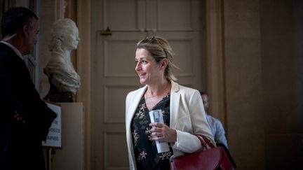 L'ex-ministre de la Transition écologique Barbara Pompili à l'Assemblée nationale le 19 juillet 2022. (ARTHUR NICHOLAS ORCHARD / HANS LUCAS / AFP)