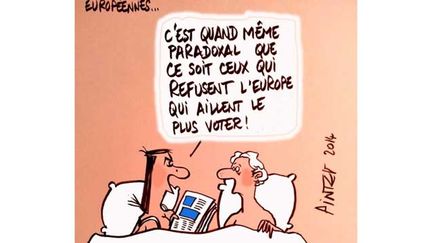  (Le FN et les élections européennes © Pinter - Pinter)