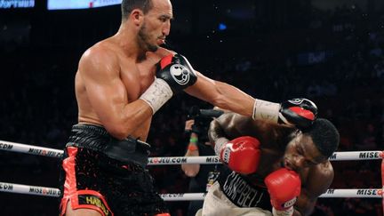 Le boxeur français Nadjib Mohammedi (RICHARD WOLOWICZ / GETTY IMAGES NORTH AMERICA)