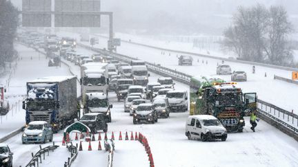 L'autoroute A9, à hauteur de Saint-Aunès (Hérault), près de Montpellier, le 28 février 2018. (VINCENT PEREIRA / MAXPPP)