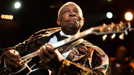 &nbsp; (B.B King est mort le 14 mai à Las Vegas © REUTERS | Valentin Flauraud)