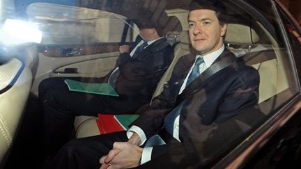 George Osborne, chancelier de l'échiquier (ministre des finances) du gouvernement Cameron (AFP/BEN STANSALL)