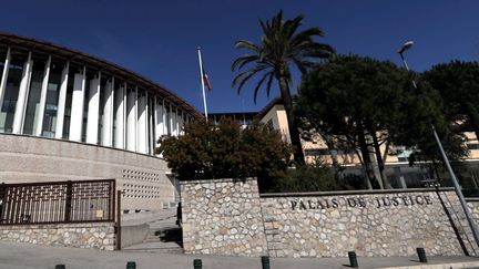 Le palais de justice de Grasse (Alpes-Maritimes). (FRANZ CHAVAROCHE - NICE MATIN / MAXPPP)