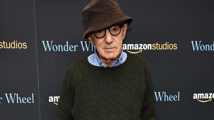 Woody Allen à New York lors de la sortie de "Wonder Wheel", produit par Amazon (14 novembre 2017)
 (Dimitrios Kambouris / Getty Images North America / AFP)