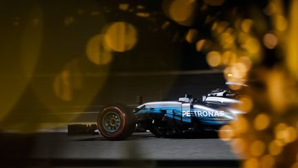 Valtteri Bottas (Mercedes) monte en puissance (FLORENT GOODEN / DPPI MEDIA)