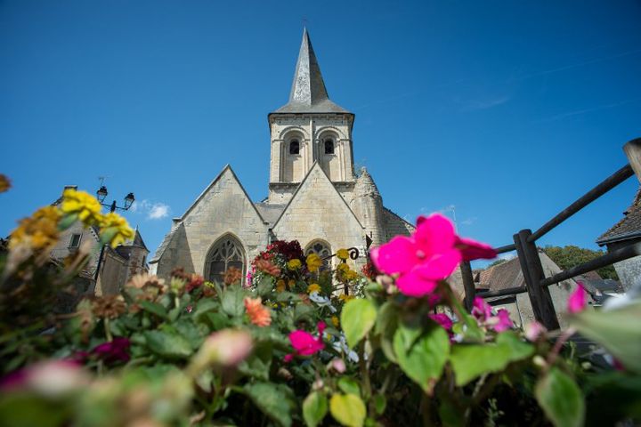 L'Eglise romane du Xe siècle de La Celle-Guenand (Indre-et-Loire), un des 169 sites retenus par la Mission Patrimoine
 (GUILLAUME SOUVANT / AFP)