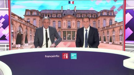 Jean-François Achilli et&nbsp;Raphaël Kahane. (FRANCEINFO)