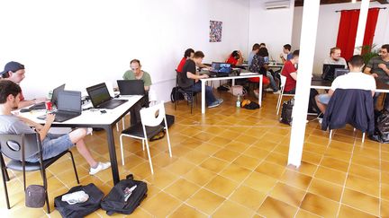 Une antenne de la Grande école du numérique à Lunel (Hérault). (MAXPPP)