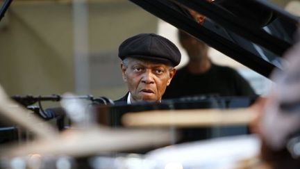 Le pianiste McCoy Tyner au Nice Jazz Festival (22/07/2009)
 (AFP / Valéry Hache)