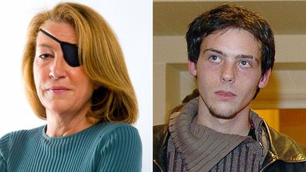 Marie Colvin, journaliste am&eacute;ricaine de 56 ans, et R&eacute;mi Ochlik, photoreporter fran&ccedil;ais de 28 ans, ont &eacute;t&eacute; tu&eacute;s mercredi 22 f&eacute;vrier 2012 &agrave; Homs, en Syrie. (STEPHANE DE SAKUTIN / AFP)