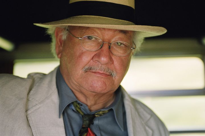 L'écrivain américain Scott Momaday,&nbsp;en 2001 à Saint-Malo (ULF ANDERSEN / ULF ANDERSEN)