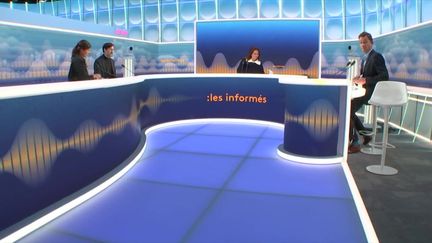 Le plateau des informés du matin du 2 octobre 2024. (FRANCEINFO / RADIO FRANCE)