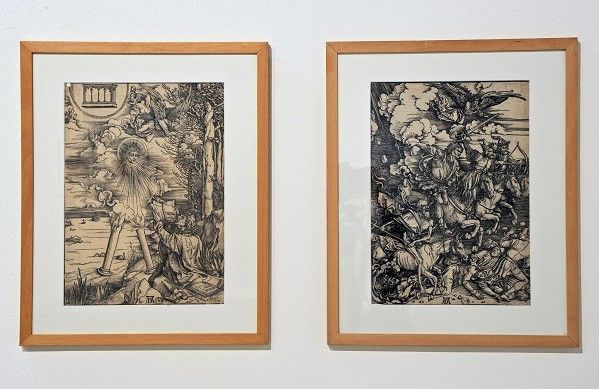 Pièces appartenant à la série l'Apocalypse d'Albrecht Dürer, vers 1797-1798 - Bois
 (JL Bouchier, BmL)