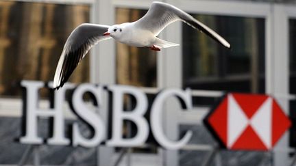 La banque HSBC dans la tourmente. (Fabrice Coffrini/AFP)