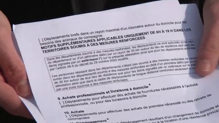 Reconfinement de 16 départements  : le couac de la nouvelle attestation de déplacement