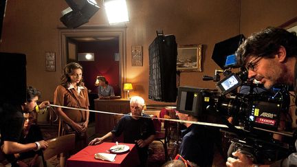 Elsa Zilberstein sur le tournage de "Je ne rêve que de vous" de Laurent Heynemann
 (PHOTOPQR/VOIX DU NORD/MAXPPP)