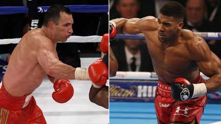 Klitschko veut affronterJoshua (JUSTIN TALLIS,DON EMMERT / AFP)