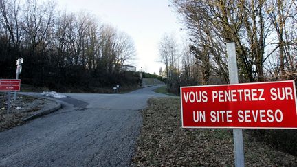 Un site Seveso à Clérieux (Drôme). Photo d'illustration. (MAXPPP)