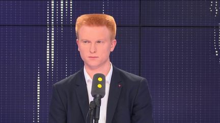 Adrien Quatennens, député du Nord de la France insoumise, le 19 octobre 2018. (RADIO FRANCE / FRANCEINFO)