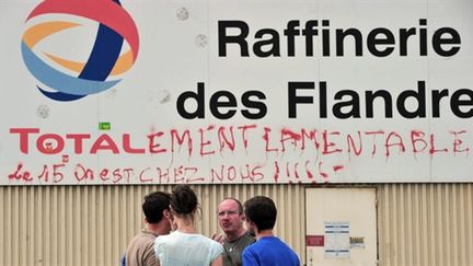 Raffinerie des Flandres, le 30 juin 2010 (AFP/PHILIPPE HUGUEN)