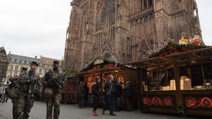 La Cathédrale de Strasbourg. Décembre 2016. (PATRICK HERTZOG / AFP)