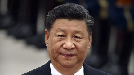 Le président de la République de Chine,&nbsp;Xi Jingping, à Pékin, le 11 septembre 2019. (MARK SCHIEFELBEIN / POOL)