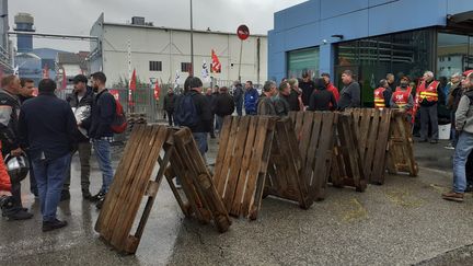 La CGT appelle les salariés de General Electric à Belfort à continuer le blocage du site et durcir le mouvement, après l’échec de la réunion avec la direction (France Bleu Belfort-Montbéliard - Mélanie Juvé)