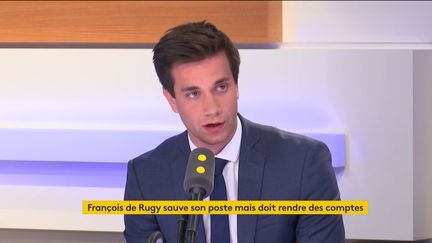 Pierre Person, député LREM de Paris, jeudi 11 juillet sur franceinfo.&nbsp; (FRANCEINFO)