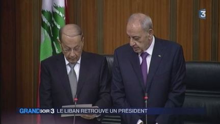 Michel Aoun élu président du Liban