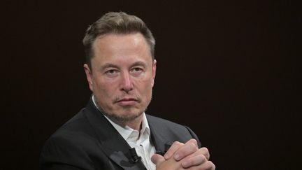 Elon Musk au salon Vivatech, à Paris, le 16 juin 2023. (ALAIN JOCARD / AFP)