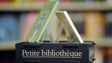 Des livres pr&eacute;sent&eacute;s dans une biblioth&egrave;que &agrave; Epinal (Vosges), le 11 septembre 2012. (  MAXPPP)