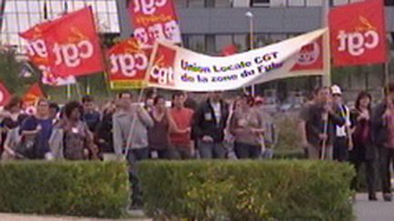 Journée de mobilisation des syndicats. (© F3)