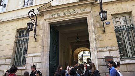 Le coll&egrave;ge et lyc&eacute;e Henri IV &agrave; Paris, un &eacute;tablissement public d'excellence. (SÉBASTIEN RABANY / PHOTONONSTOP /AFP)