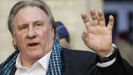 Gérard Depardieu en mai 2018
 (THIERRY ROGE / BELGA / AFP)