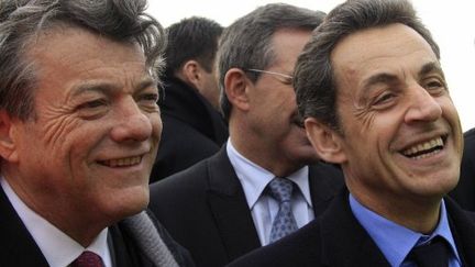 Borloo et Sarkozy en avril 2011 (Pascal Rossignol (AFP))