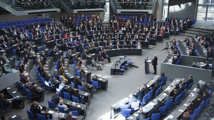 Le Bundestag à Berlin (Allemagne), le 22 mars 2017. (STEFFI LOOS / GETTY IMAGES EUROPE)