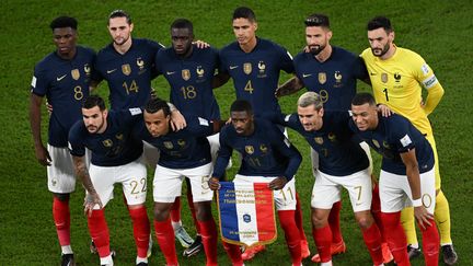 L'équipe de France de football lors du mondial au Qatar, décembre 2022 (ANNE-CHRISTINE POUJOULAT / AFP)