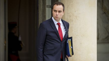 Sébastien Lecornu, ministre des Armées, le 13 mars 2024. (THOMAS PADILLA / MAXPPP)