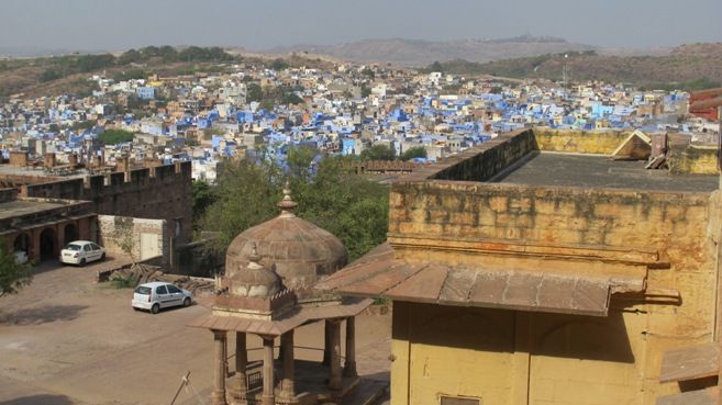 &nbsp; (Jodhpur, la Ville Bleue © Serge Martin)