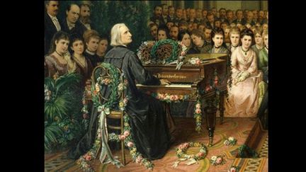 Franz Liszt, par un artiste inconnu
 (The Art Archive / Museum der Stadt Wien / Alfredo Dagli Orti)