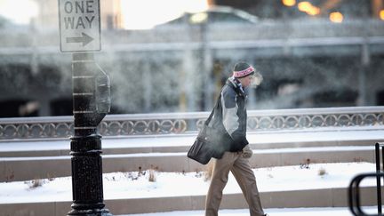 A Chicago (Illinois, nord des Etats-Unis), le 5 janvier 2015.&nbsp; (SCOTT OLSON / AFP)