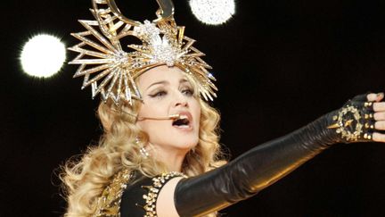 Performance de Madonna au Super Bowl le 5 février 2012
 (Chad Ryan/NEWSCOM/SIPA)