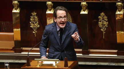 Le député LREM Gilles Le Gendre, le 3 mars 2020 à l'Assemblée nationale. (LUDOVIC MARIN / AFP)