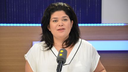 Raquel Garrido,&nbsp;porte-parole de la France Insoumise. (JEAN-CHRISTOPHE BOURDILLAT / RADIO FRANCE)