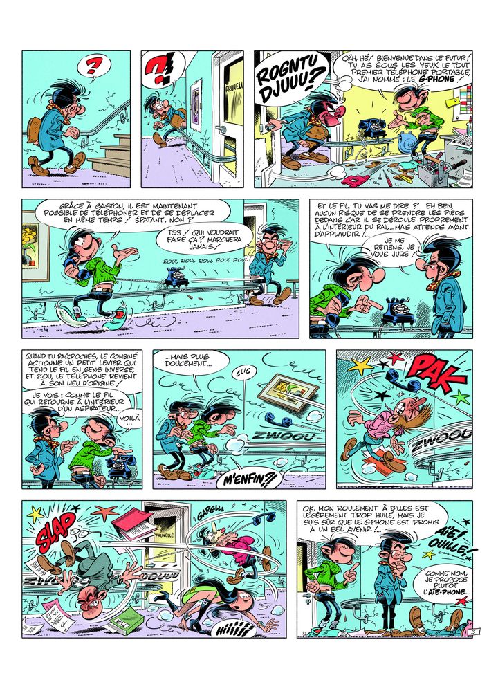 L'album "Le Retour de Lagaffe" sortira le 19 octobre 2022. (Delaf d’après Franquin © Dupuis, Dargaud-Lombard, 2022.)